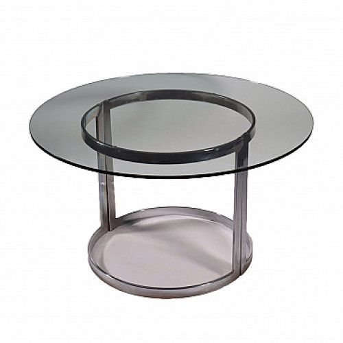 Brushed Stainless Steel Coffee Tables (Photo 13 of 20)