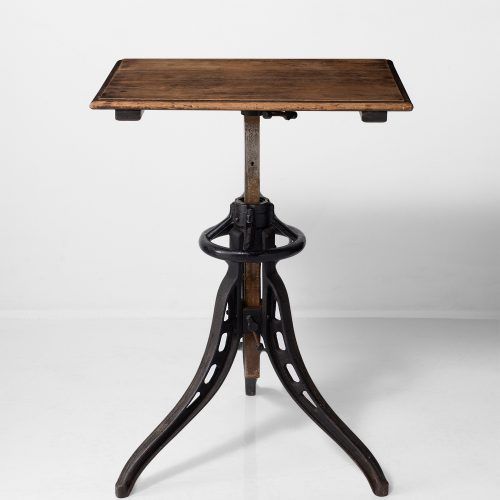 Deonte 38'' Iron Dining Tables (Photo 2 of 20)