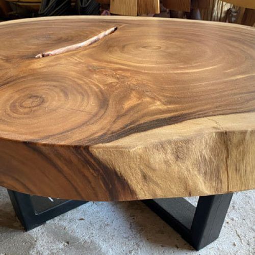 Acacia Wood Coffee Tables (Photo 14 of 20)