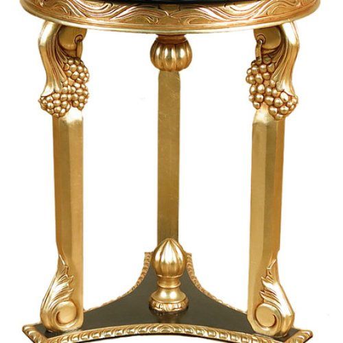 Antiqued Gold Leaf Coffee Tables (Photo 17 of 20)