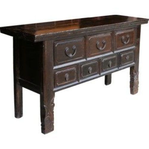 Brown Console Tables (Photo 13 of 20)