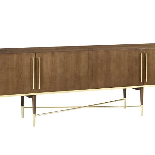 Mid-Century Brown And Grey Sideboards (Photo 18 of 20)
