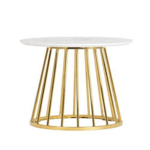 White Marble And Gold Coffee Tables (Photo 5 of 20)