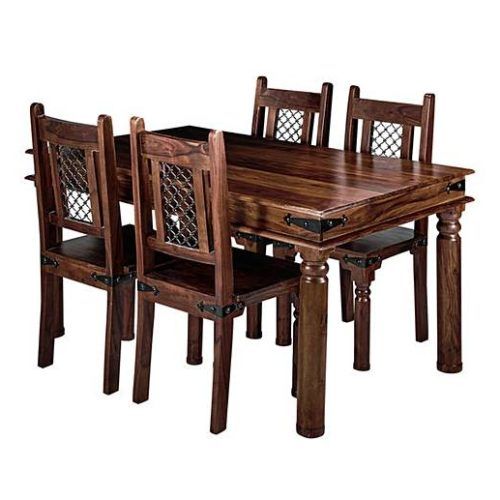 Sheesham Dining Tables And 4 Chairs (Photo 5 of 20)