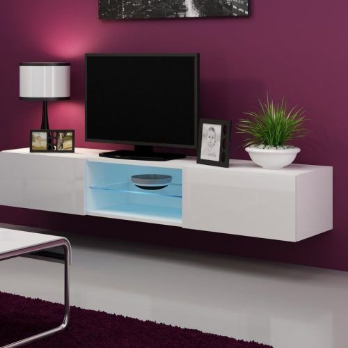 Glass Tv Stands For Tvs Up To 70" (Photo 16 of 20)