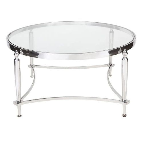 Silver Stainless Steel Coffee Tables (Photo 11 of 20)