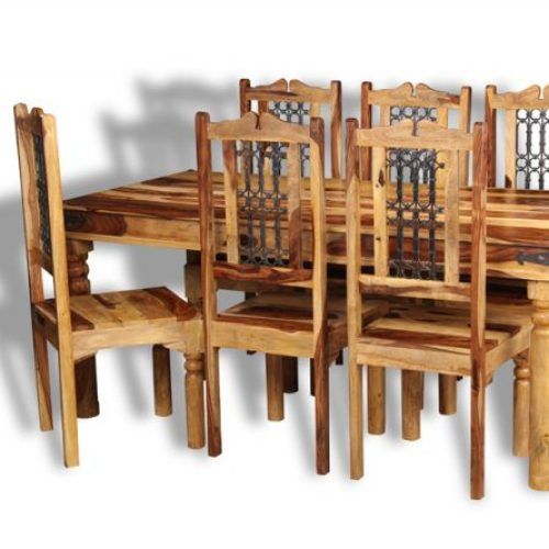 Sheesham Wood Dining Chairs (Photo 17 of 20)