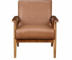 20 Ideas of Jarin Faux Leather Armchairs