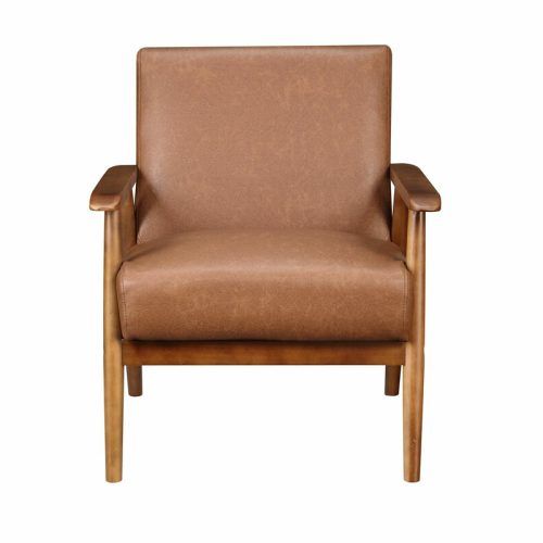 Jarin Faux Leather Armchairs (Photo 1 of 20)