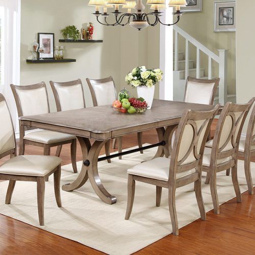Jaxon 7 Piece Rectangle Dining Sets With Wood Chairs (Photo 20 of 20)