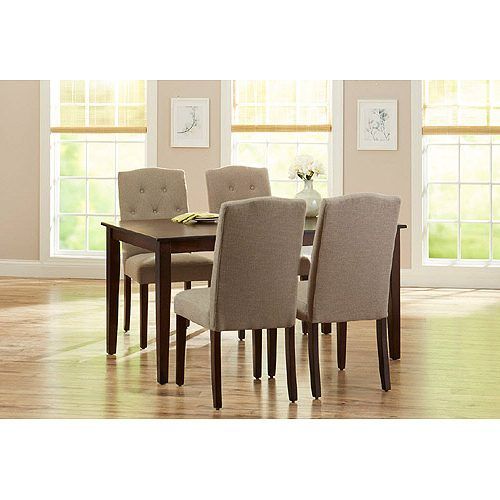 Jaxon Grey 5 Piece Round Extension Dining Sets With Upholstered Chairs (Photo 13 of 20)