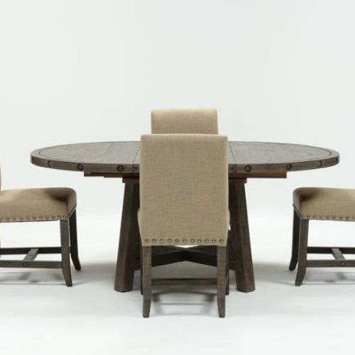 Jaxon Grey Round Extension Dining Tables (Photo 4 of 20)