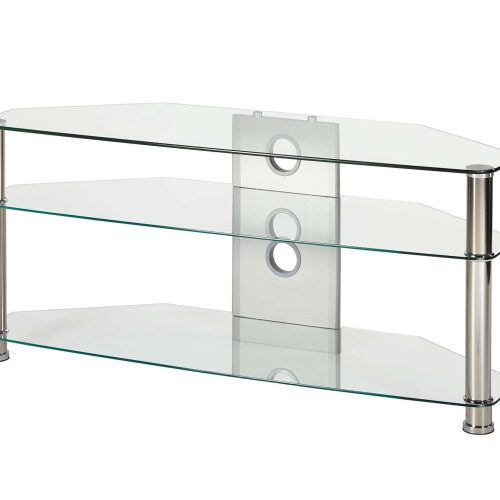 Clear Glass Tv Stands (Photo 6 of 15)
