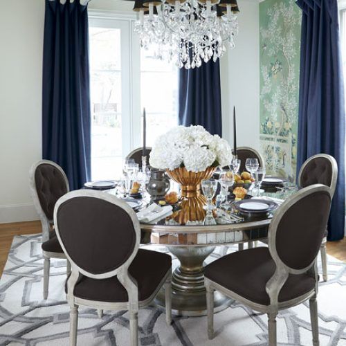 Mirrored Dining Tables (Photo 9 of 20)