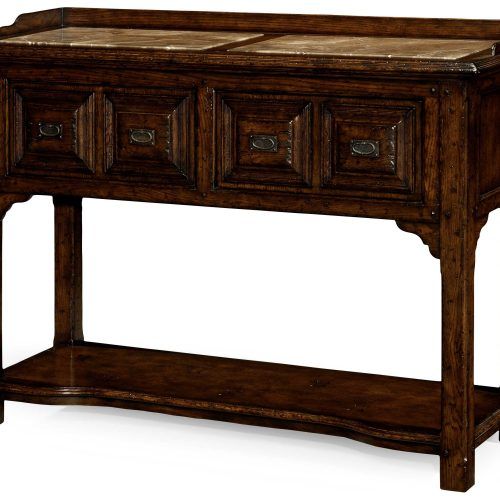 Balboa Carved Console Tables (Photo 14 of 20)