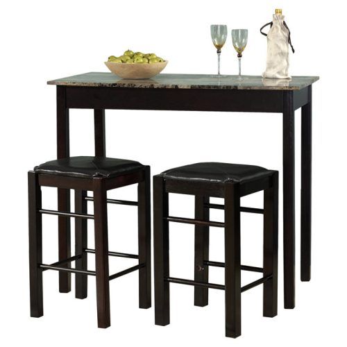 Sheetz 3 Piece Counter Height Dining Sets (Photo 3 of 20)
