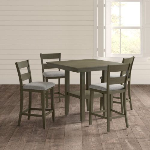Bettencourt 3 Piece Counter Height Dining Sets (Photo 17 of 20)