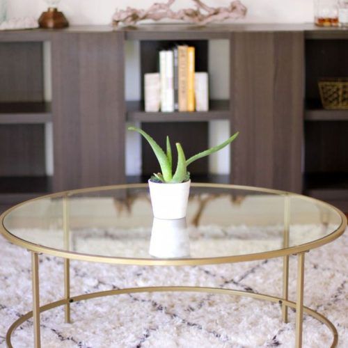 Carbon Loft Heimlich Metal Glass Rectangle Coffee Tables (Photo 20 of 20)