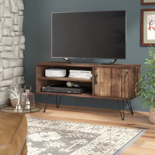 Wood Corner Storage Console Tv Stands For Tvs Up To 55" White (Photo 7 of 20)