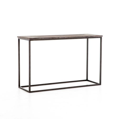 Silviano 60 Inch Iron Console Tables (Photo 6 of 20)