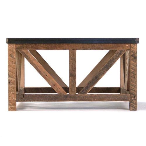 Chunky Rustic Coffee Tables (Photo 8 of 20)