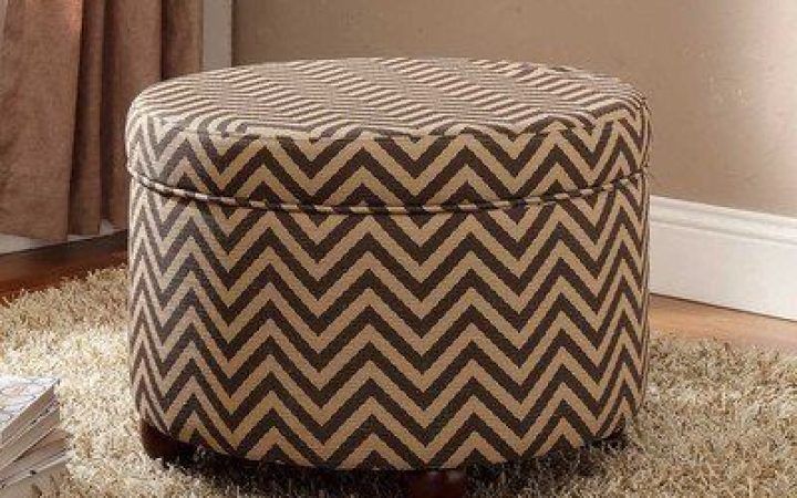 20 Best Collection of Round Pouf Ottomans