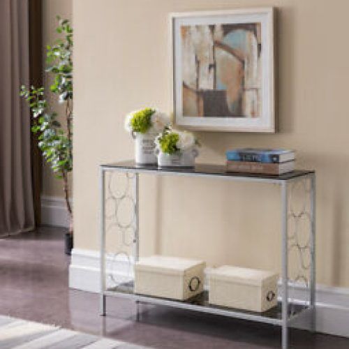 Silver Stainless Steel Console Tables (Photo 15 of 20)