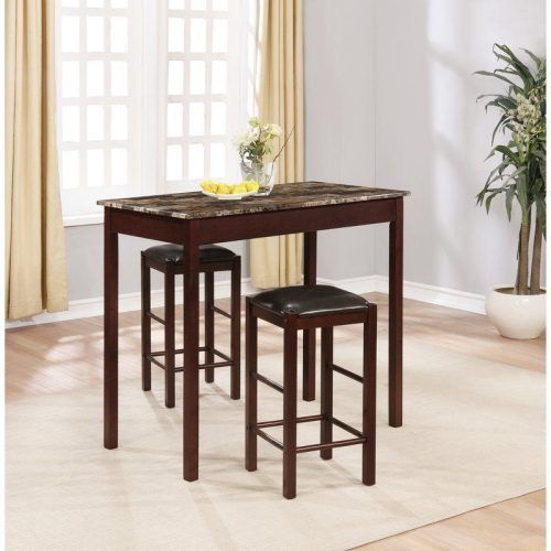 Sheetz 3 Piece Counter Height Dining Sets (Photo 4 of 20)