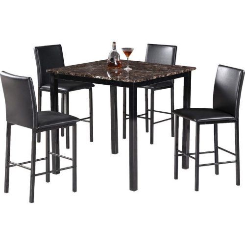 Mysliwiec 5 Piece Counter Height Breakfast Nook Dining Sets (Photo 20 of 20)