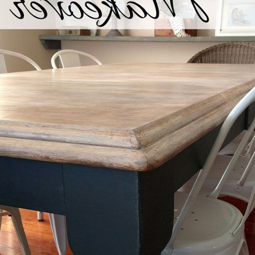 Handmade Whitewashed Stripped Wood Tables (Photo 3 of 20)