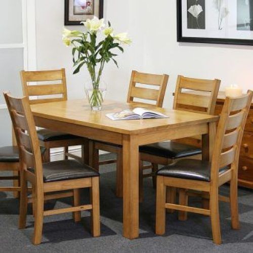 Evellen 5 Piece Solid Wood Dining Sets (Set Of 5) (Photo 19 of 20)