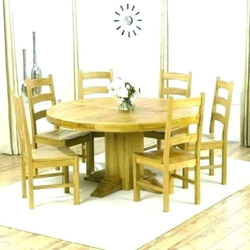 6 Seat Round Dining Tables (Photo 2 of 20)