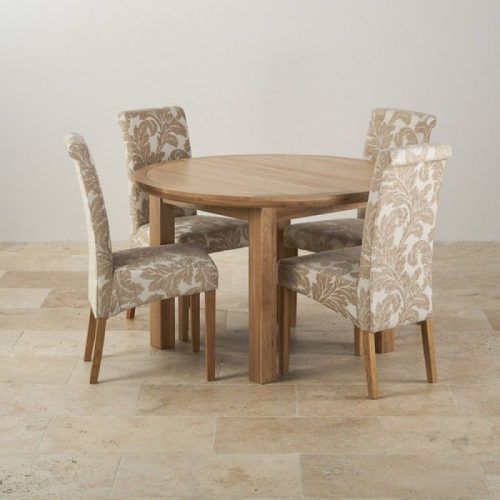 Round Extending Oak Dining Tables And Chairs (Photo 18 of 20)