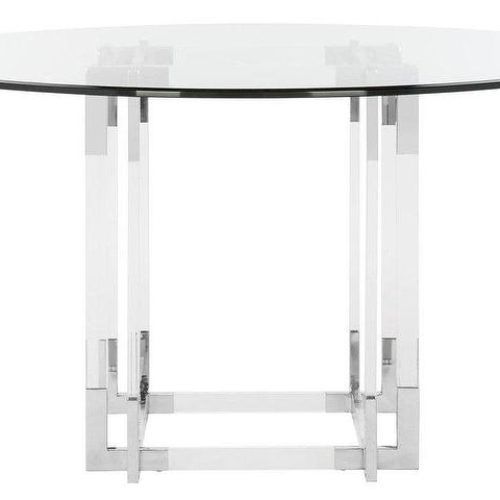 Acrylic Round Dining Tables (Photo 2 of 20)