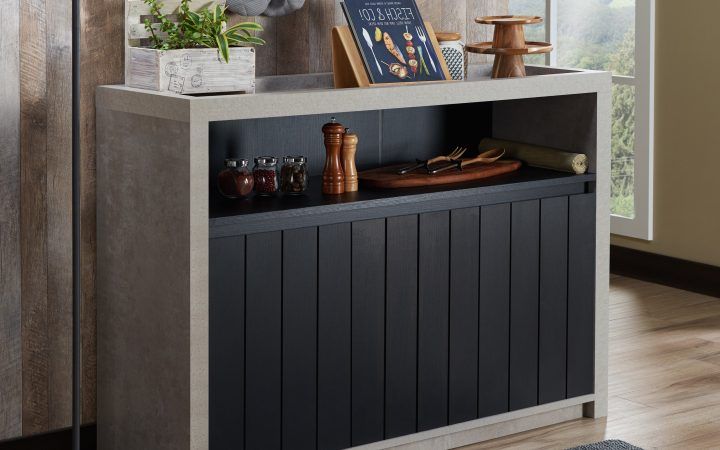  Best 20+ of Industrial Cement-like Multi-storage Dining Buffets