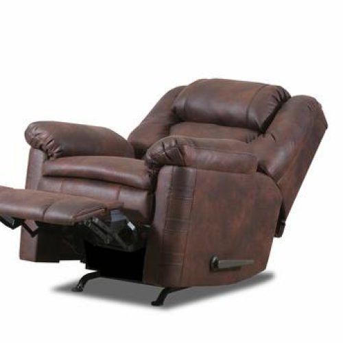 Black Faux Leather Swivel Recliners (Photo 13 of 20)
