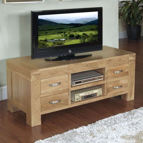 Oak Tv Cabinets For Flat Screens (Photo 4 of 20)