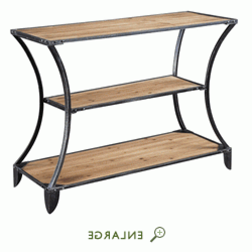 Natural And Black Console Tables (Photo 13 of 20)