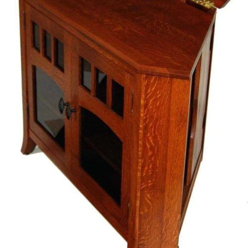 Solid Wood Corner Tv Cabinets (Photo 6 of 20)