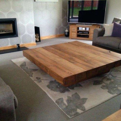Large Low Oak Coffee Tables (Photo 18 of 20)