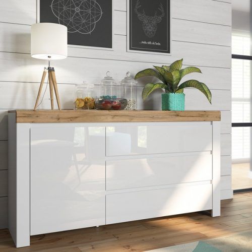 White Sideboards For Living Room (Photo 7 of 20)
