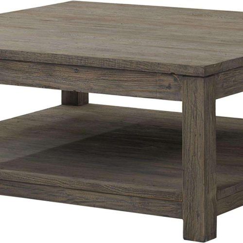 Large Square Wood Coffee Tables (Photo 1 of 20)