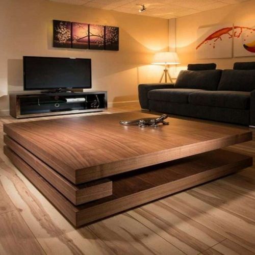 Large Square Low Coffee Tables (Photo 1 of 20)
