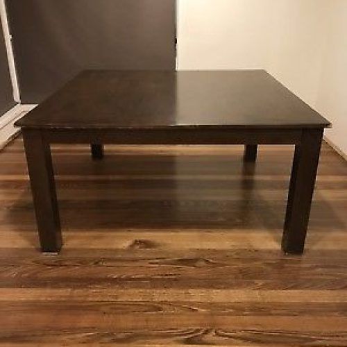 Dark Wood Square Dining Tables (Photo 19 of 20)