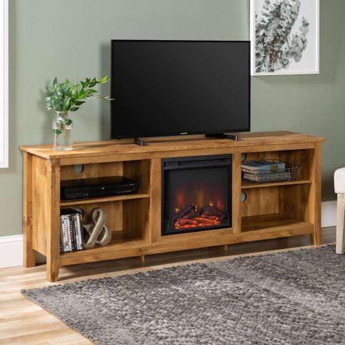 Electric Fireplace Tv Stands With Shelf (Photo 6 of 20)