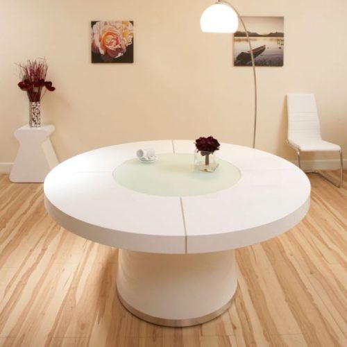Large White Gloss Dining Tables (Photo 19 of 20)