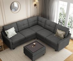 20 The Best Sofa Set with Storage Tray Ottoman