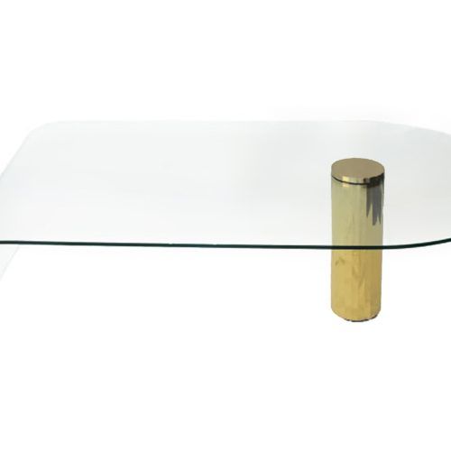 Acrylic Glass And Brass Coffee Tables (Photo 11 of 20)