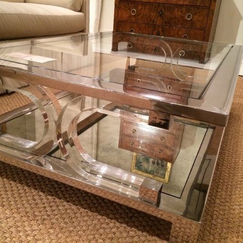 Acrylic Glass And Brass Coffee Tables (Photo 20 of 20)