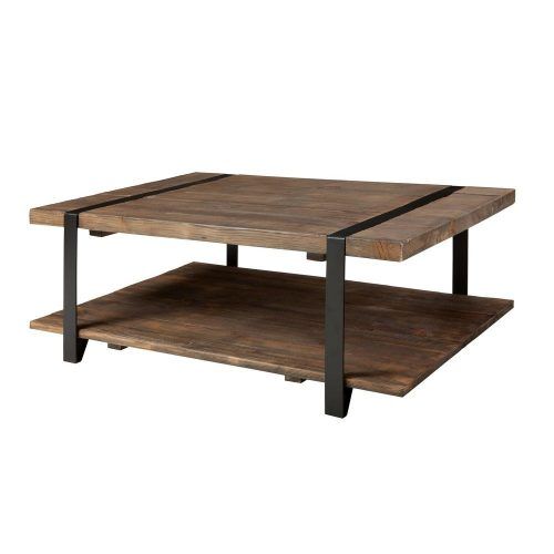 Alaterre Country Cottage Wooden Long Coffee Tables (Photo 18 of 20)
